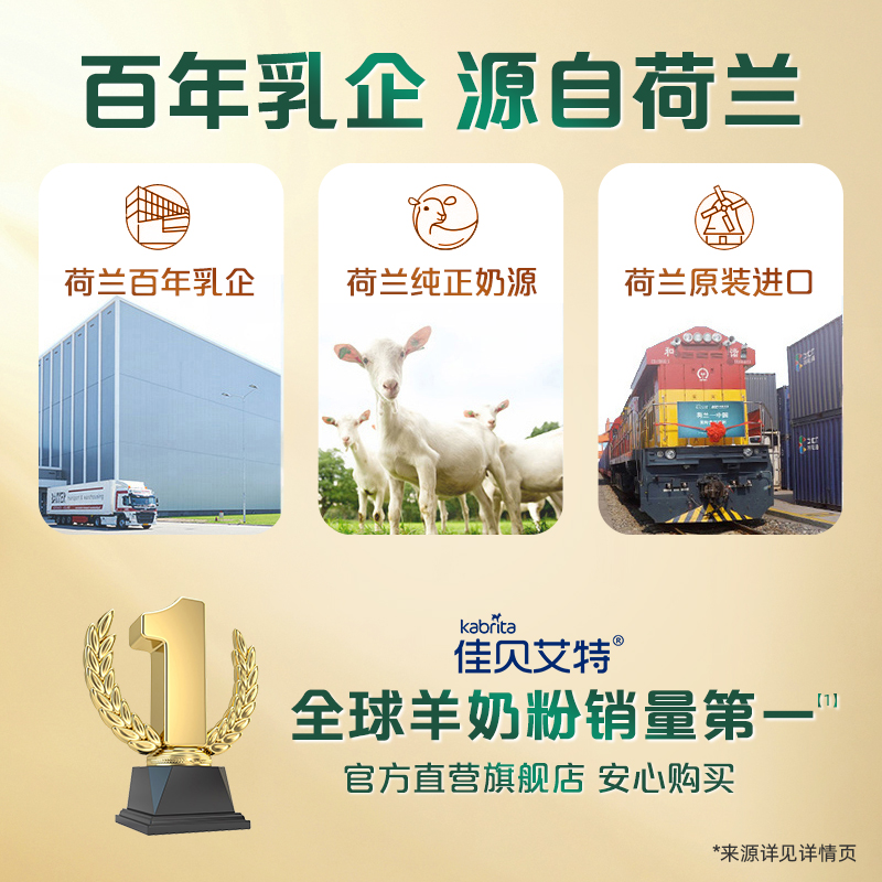 佳贝艾特中老年配方羊奶粉营嘉高钙成人送礼富硒低GI营养400g TK