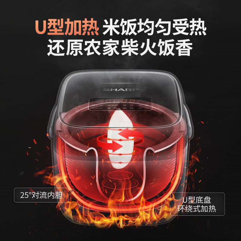  夏普电器电饭煲