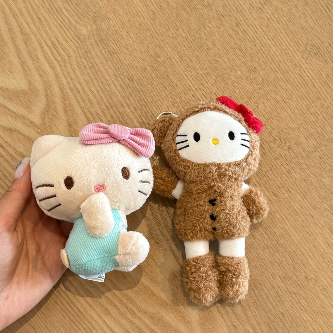 日本SELUMB长腿小熊KITTY挂件熊熊变装包包挂件钥匙扣冬季限定 - 图1