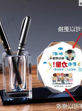 为什么要努力台励志标语摆学习苦坚持很鼓很酷笔筒励孩子毕礼业物