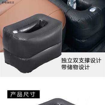 New inflatable bed gap mat car back seat long inflatable pier square pier storage pier single support inflatable pier