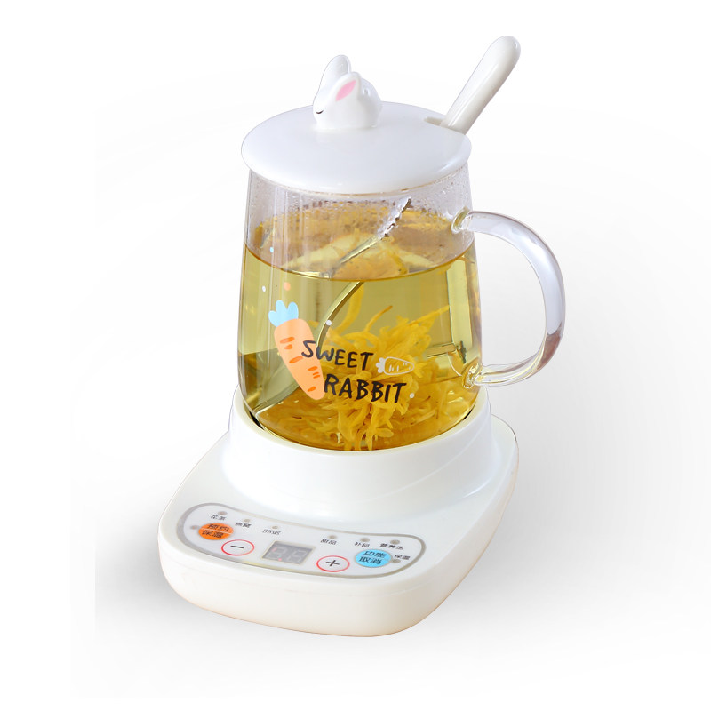 mini花茶壶电炖杯玻璃烧水壶 厨秀香电茶炉/煮茶器/奶茶机