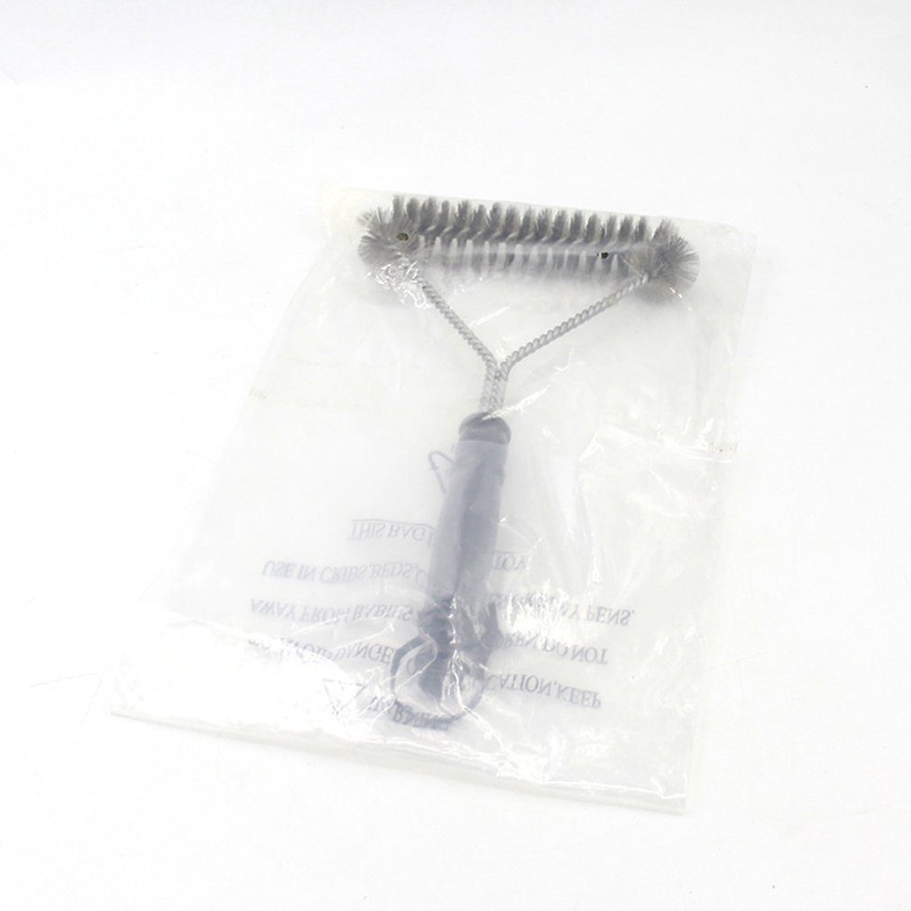 BBQ Tools Barbecue Grill Brush Clean Stainless Steel Bristle - 图1