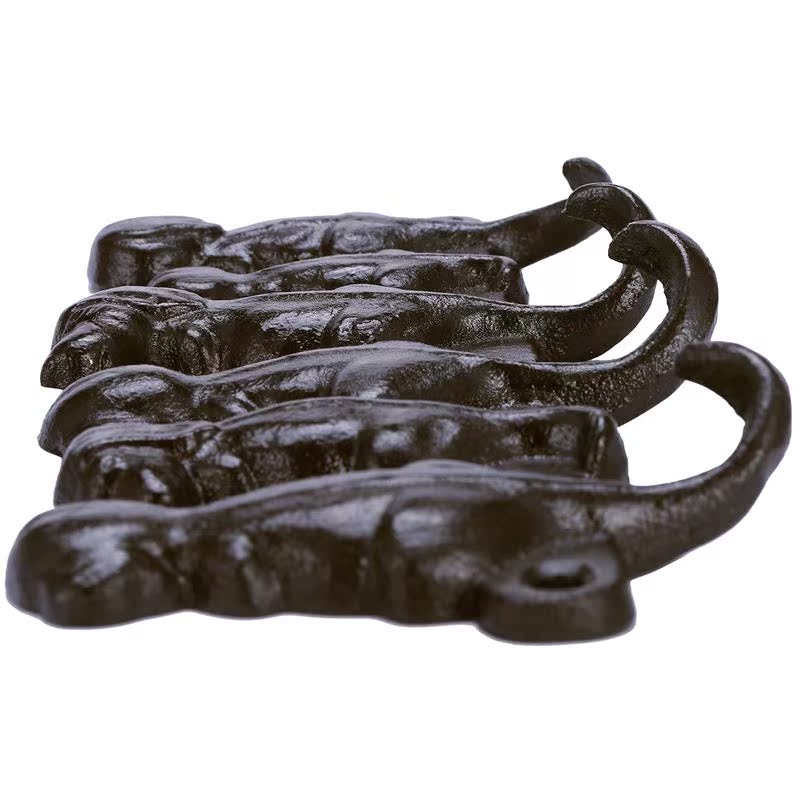 Cast Iron Dog Door Key Hook Pastoral European Retro Wall Han - 图2