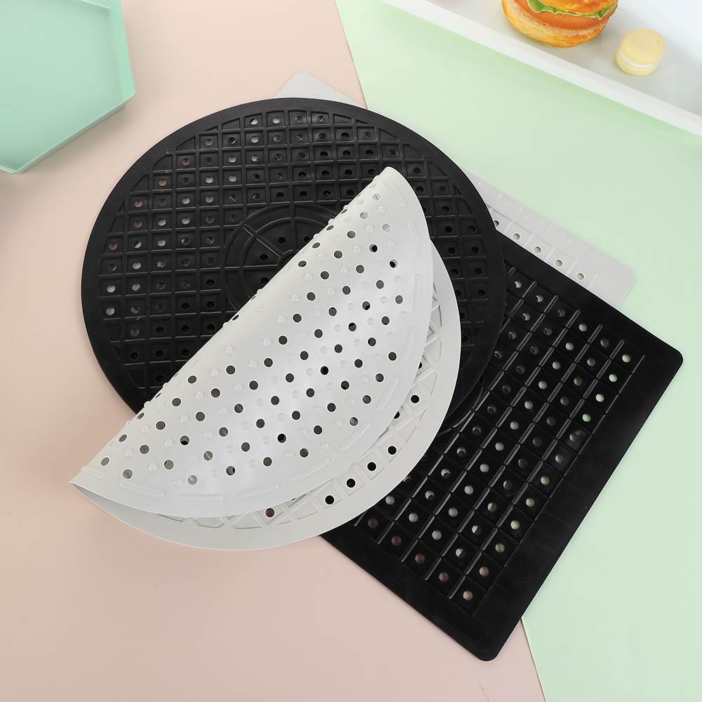 Quick Drain Sink Mat Non Slip Soft Rubber Tabletop Heat Insu - 图2