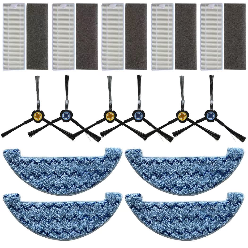 15pcs/set Mop Cloth Side Brush Filter Accessories Set For ZA - 图2