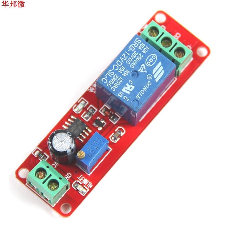 Interrupteur de temporisation| Rouge DC12V, tirette, Module-图0