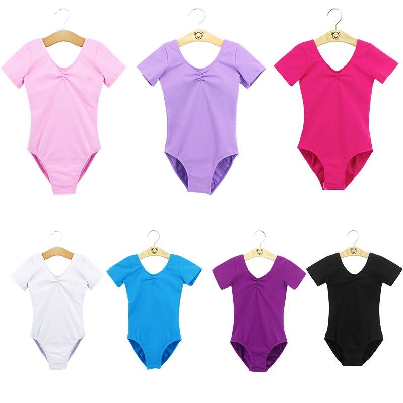 Toddler Girls Gymnastics Leotard Ballet Leotards Clothes Dan-图0