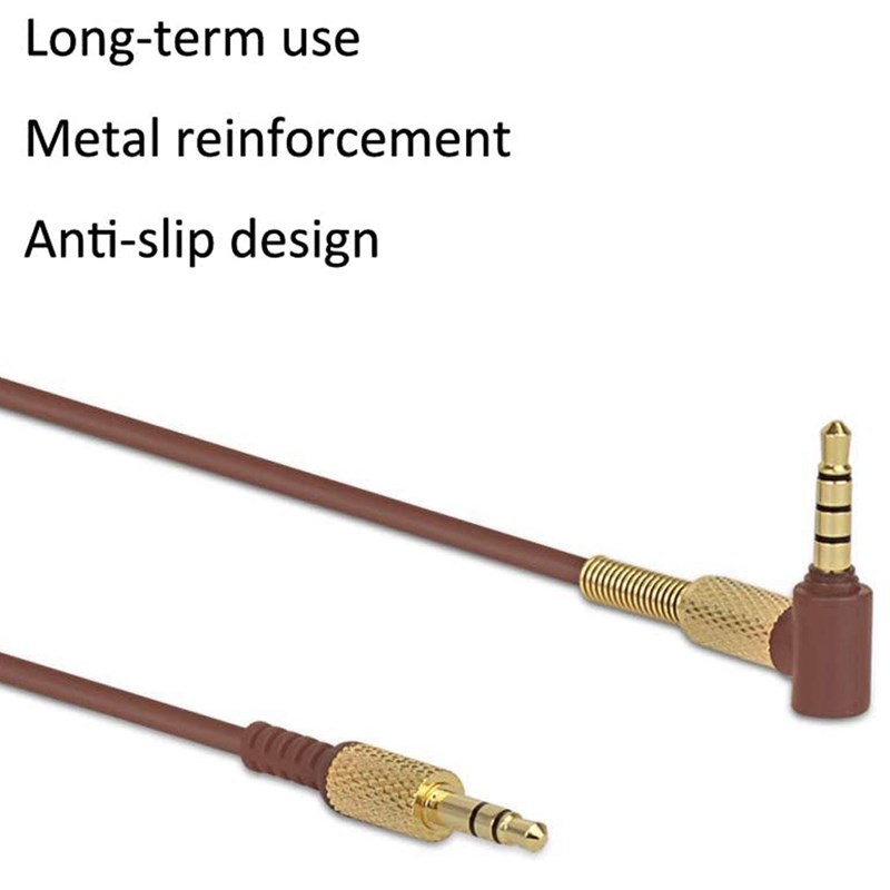 3.5mm Male to Male Spring Replacement Audio Cable for Marsha - 图3