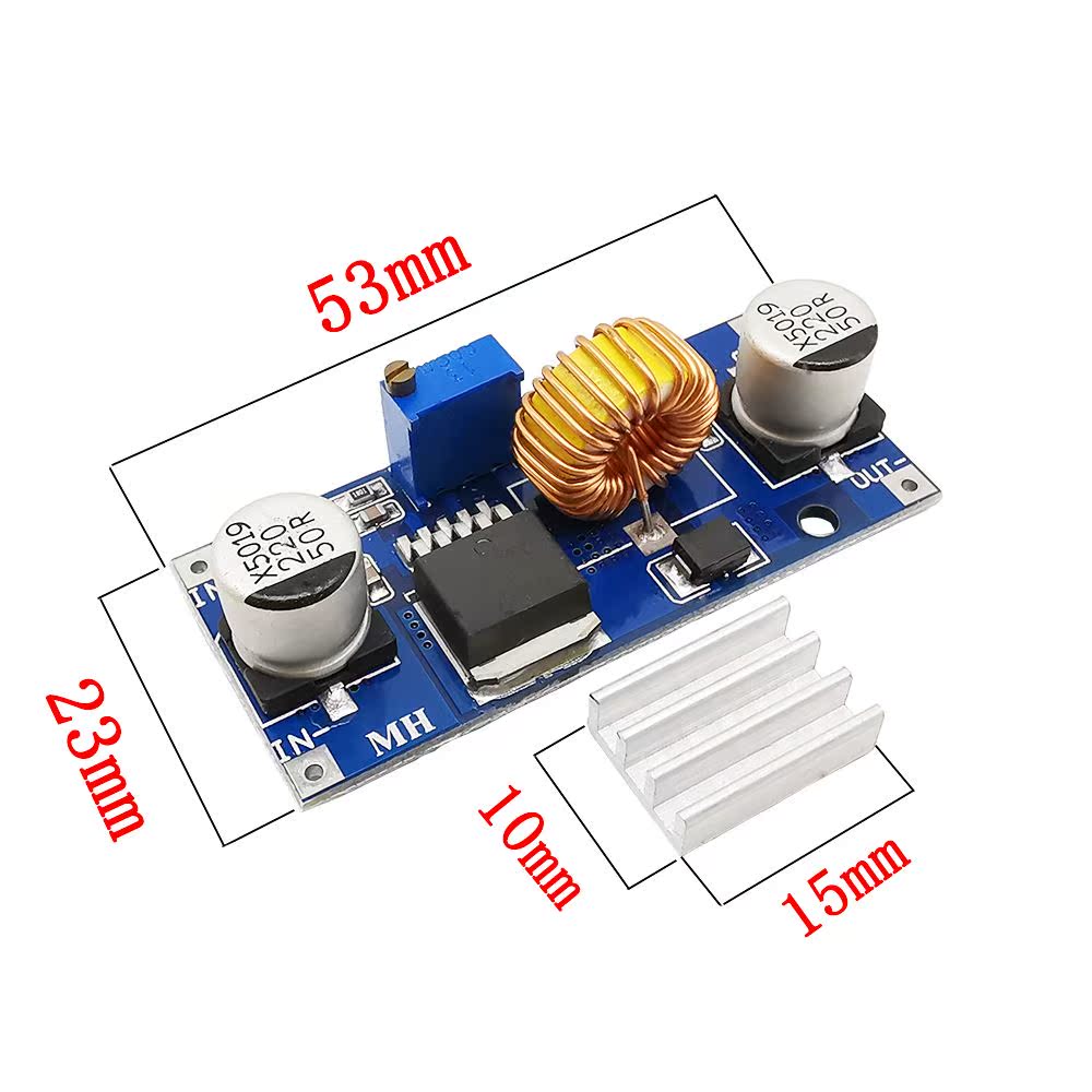 XL4015 5A DC-DC ep Down Module 4-38V to 1.25-36V 24V 12V 9 - 图1