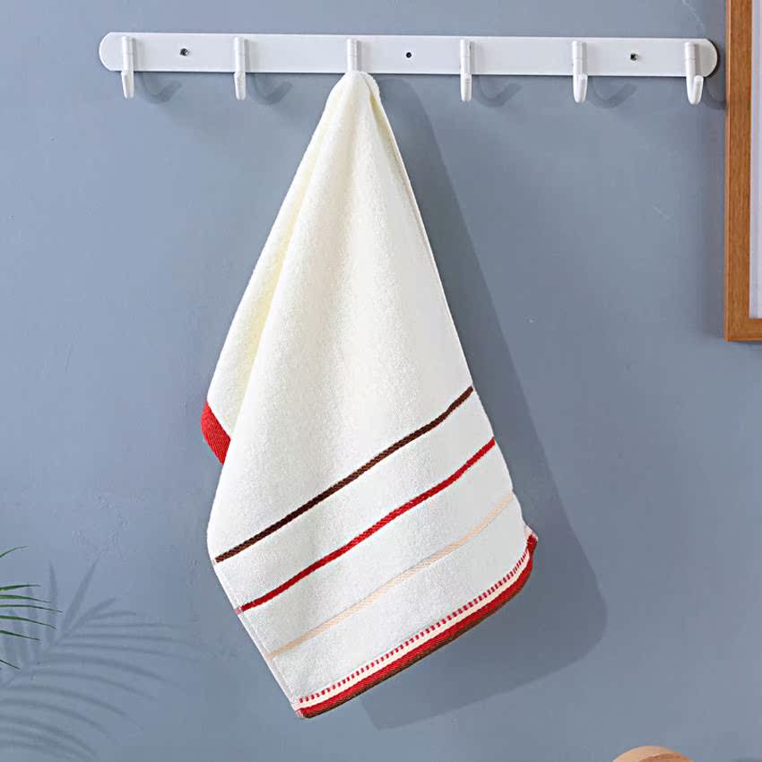 Pure Cotton Striped Towel for Adults Household Bathroom Towe - 图2