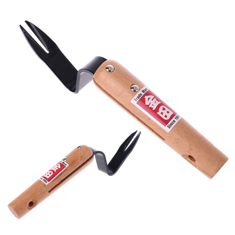 5ED Forked Head Hand Weeder Puller Remove Weeds Shovel Gard - 图3