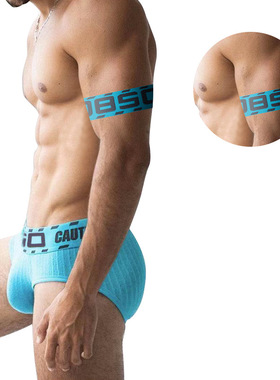 0850！新款臂环字母欧美范男女同款运动固定袖环bsbh1