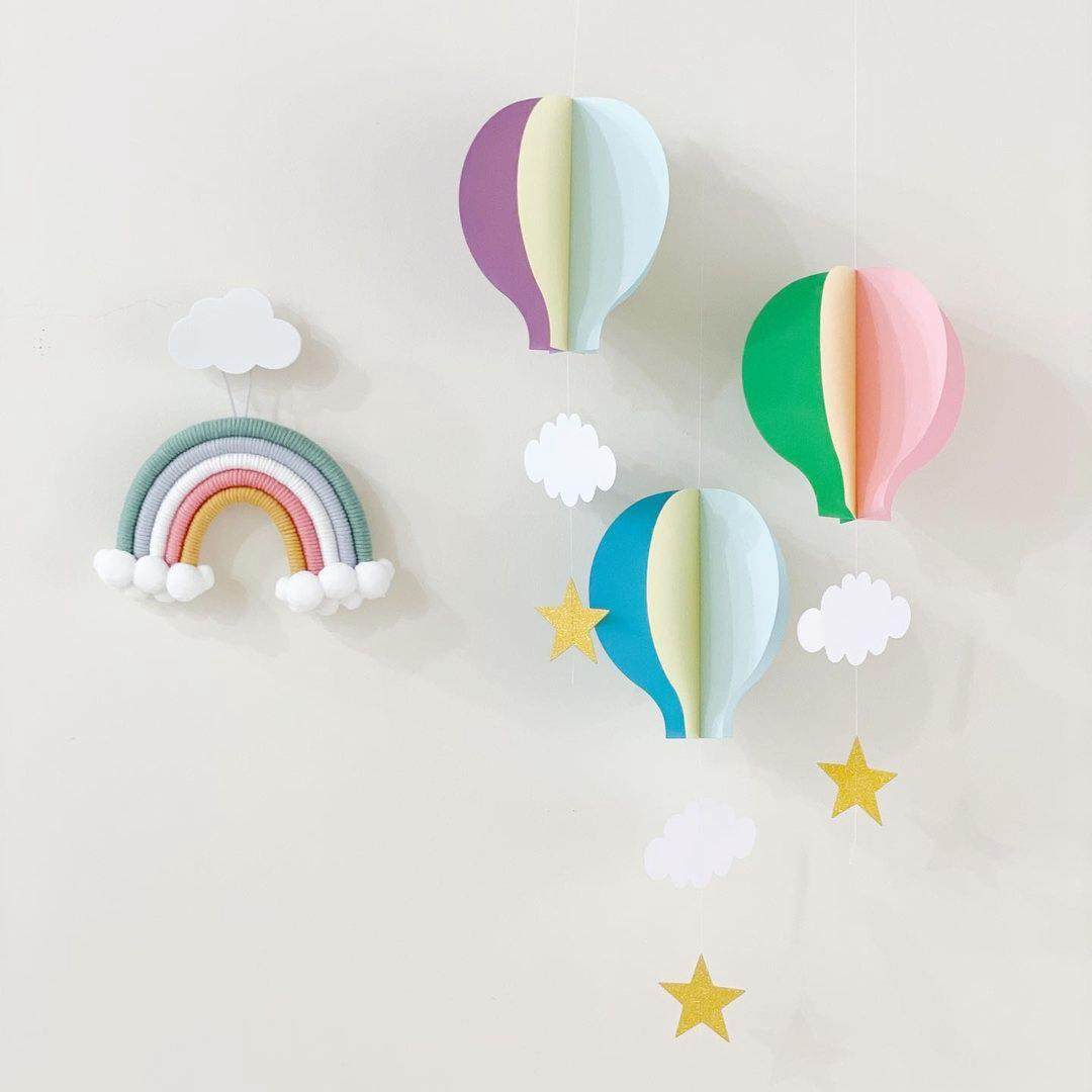 立体热气球吊坠拉旗挂饰儿童生日布置学校幼儿园商场橱窗新年装饰,淘宝优惠券,粉丝福利购,淘宝优惠卷