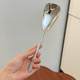 Fat Pig War Factory 304 stainless steel food grade meal spoon soup spoon can be used in dishwasher big head spoon