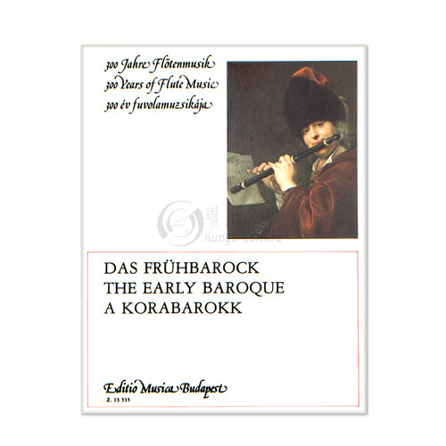 早期巴洛克舞曲 长笛和钢琴 布达佩斯 原版进口乐谱书 Malina Janos EARLY BAROQUE Flute and Piano Z13533 - 图3