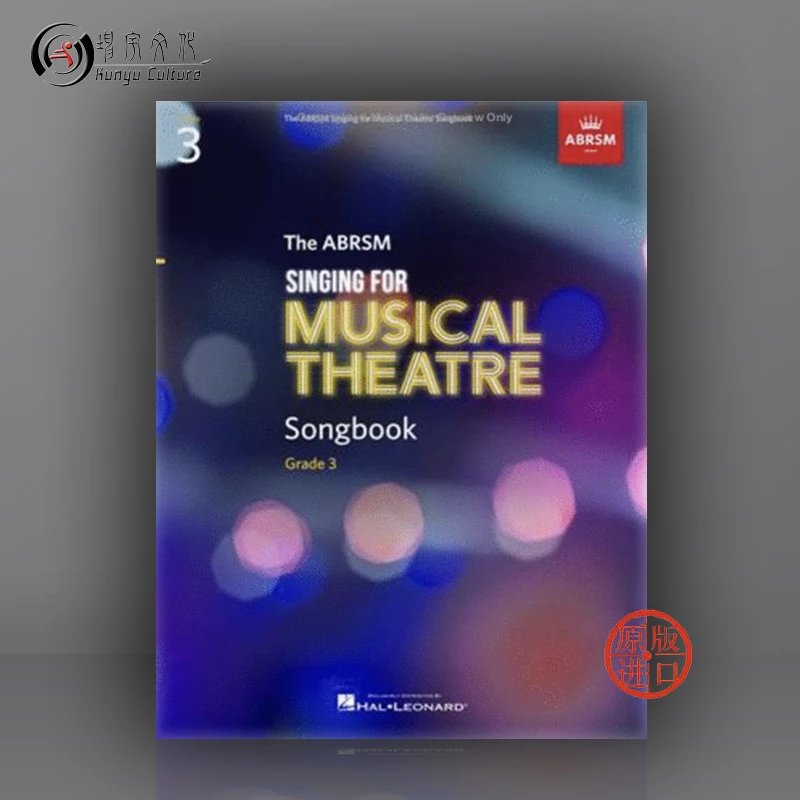 英皇考级 音乐剧歌唱曲目 全套共一至五级 ABRSM Singing For Musical Theatre Grade 1-5 Softcover - 图2