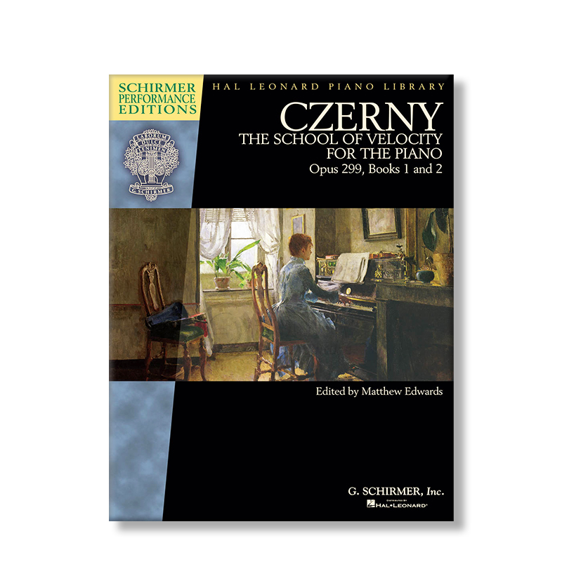 车尔尼 快速练习曲 op299 钢琴独奏1-20首 希尔默原版乐谱书 Matthew Edwards Czerny School of Velocity Piano HL00297084 - 图3