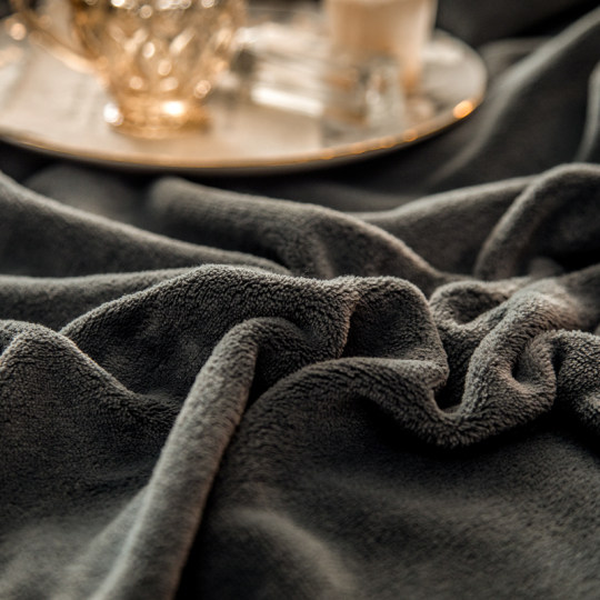 冬季珊瑚绒枕套一对装单人纯色枕头套单个绒毛保暖法兰绒枕头罩子