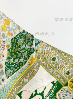 波斯地毯双面异色丝绒棉磨毛