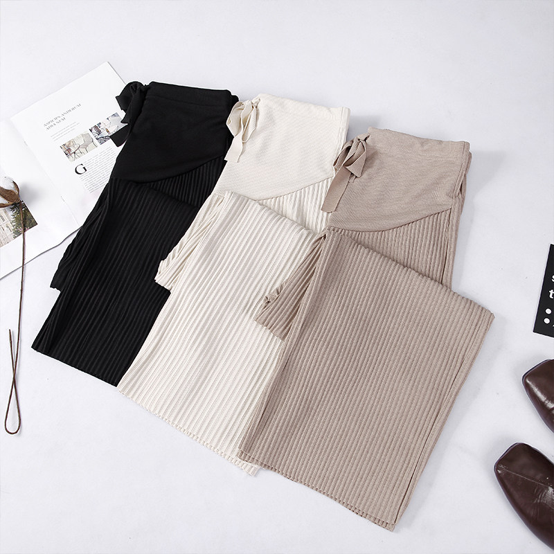 孕妇托腹裤高腰托腹阔脱裤外穿裤 吾家妈咪孕妇打底裤