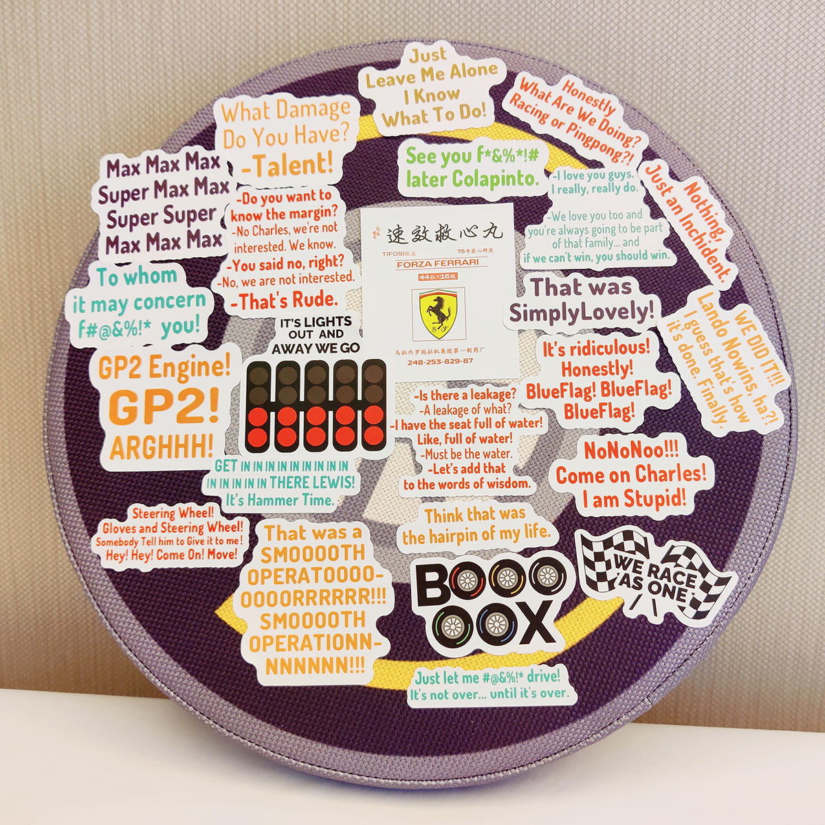 【贴纸】不干胶 经典TR及F1元素 单件贴纸 不规则形状手帐贴,淘宝优惠券,粉丝福利购,淘宝优惠卷