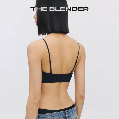 【限时特价】The Blender固定胸垫可调节肩带背心款美背内衣女 - 图3