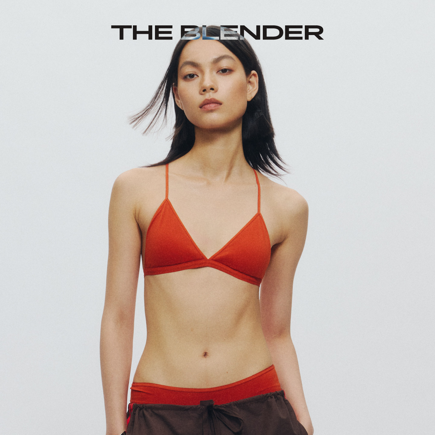【固定胸垫】The Blender七夕悦己交叉肩带三角杯美背内衣文胸女
