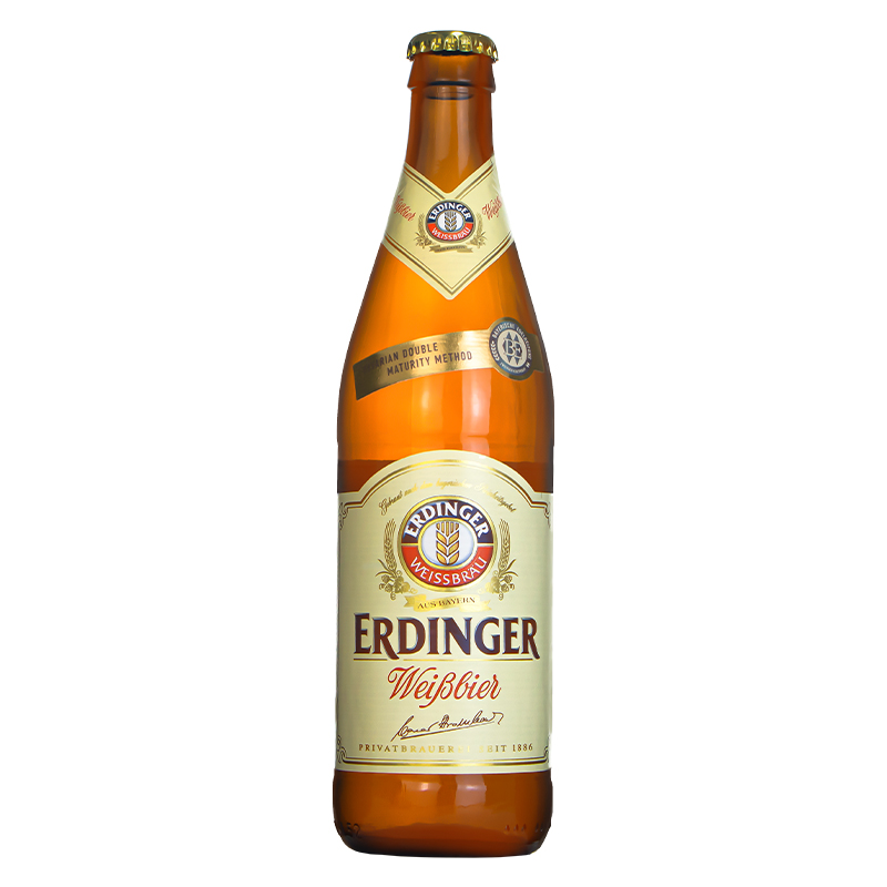 德国原装进口啤酒艾丁格小麦白啤酒ERDINGER 500ml*12瓶 - 图3