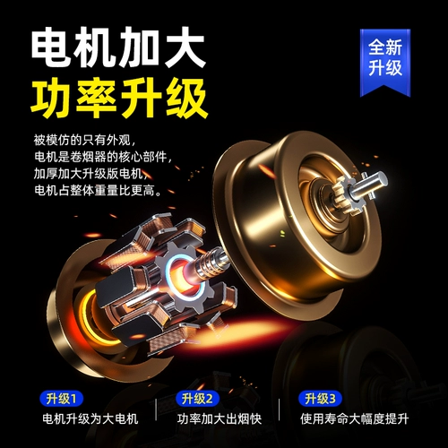 Полно -аутоматические электрические сигареты Сигареты Сигареты Труба Пустое свернутое рулоно