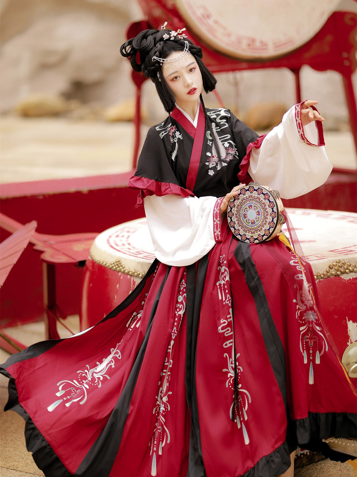 倚梦阁原创思华年女中国风古装汉服 倚梦阁汉服