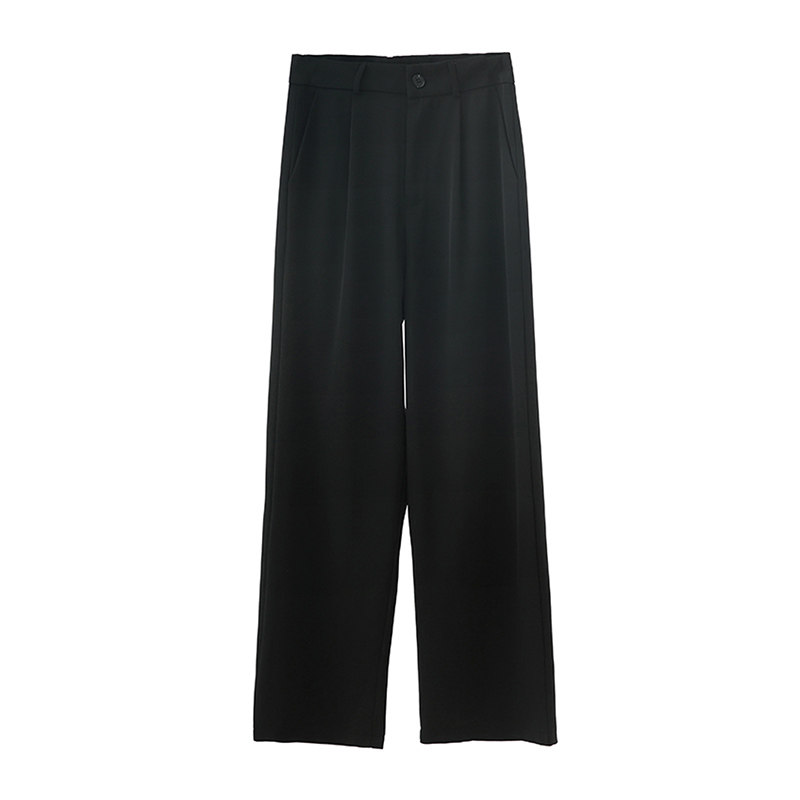 大码女装拖地秋季新款胖mm阔腿裤 谷坞大码女装