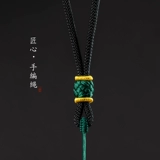 Плетеная регулируемая подвеска ручной работы, ожерелье из шнура подходит для мужчин и женщин, 3mm