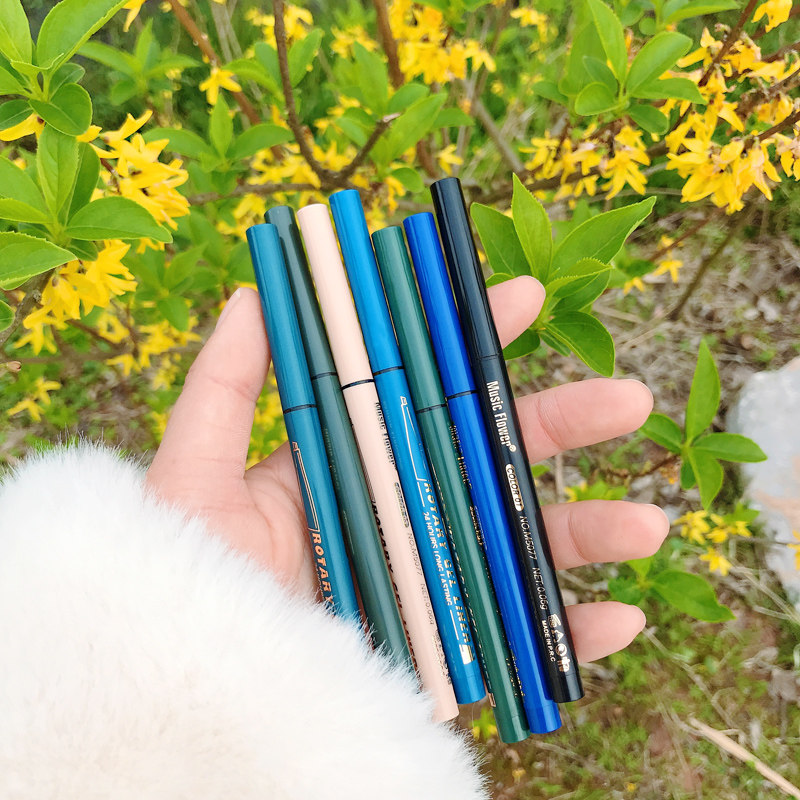白色笔防水不晕染极细彩色内眼线胶 zyr化妆品眼线