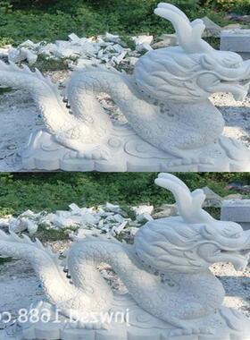 景区石刻龙头图样石材加工朱雀雕像价格石料制作玄武雕塑厂家