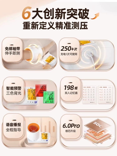 仁和 Арброг -тип измеритель артериального давления гипертония с высоким разрешением с высоким характером гипертекстового прибора прибор Старик Медицинский измерение