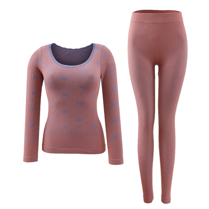 俞兆林春秋美体修身棉毛衫打底衫 俞兆林众合保暖套装