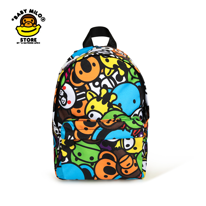 BABY MILO STORE配饰卡通小猴图案双肩包背包4230XXP - 图0