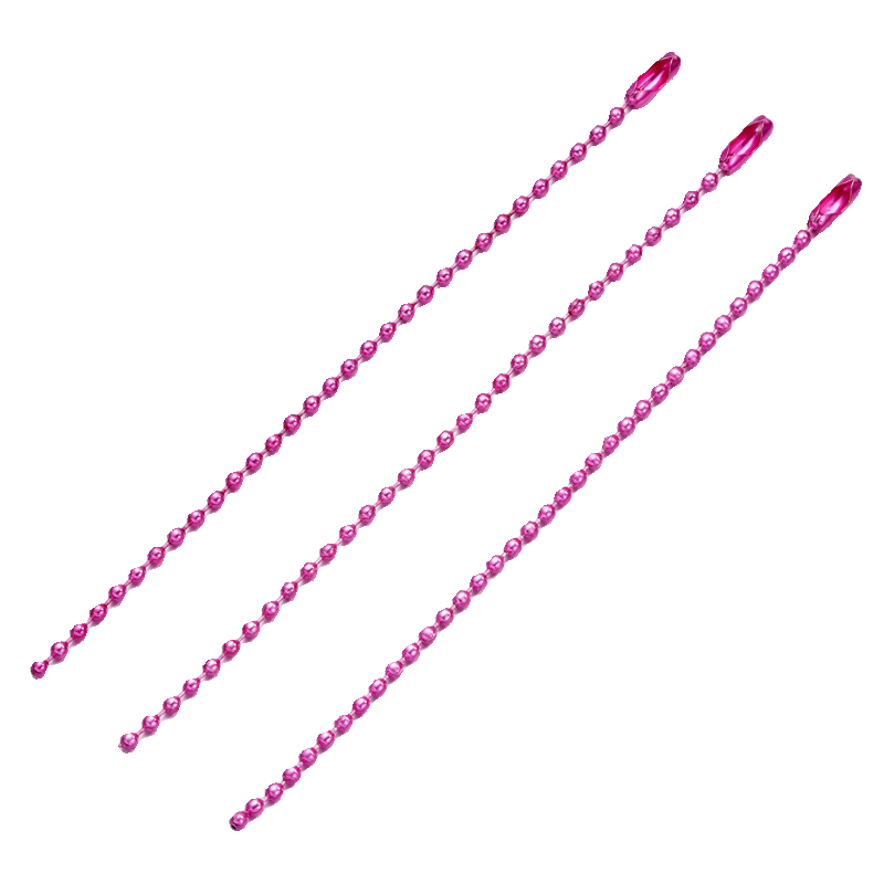 彩色电镀高亮亮面彩色铁珠链扣diy咕卡包包吊牌圆珠链挂链配件,淘宝优惠券,粉丝福利购,淘宝优惠卷