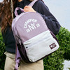 Champion backpack, female school bag, male student school bag
