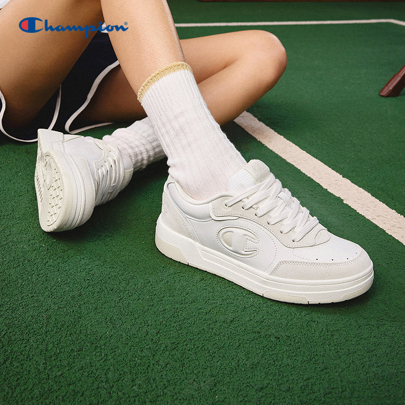 Champion冠军板鞋2025新款女原子鞋男情侣经典百搭小白鞋休闲鞋子,淘宝优惠券,粉丝福利购,淘宝优惠卷