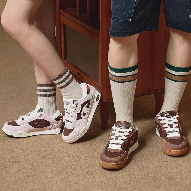 Champion冠军板鞋25冬新款量子鞋男女情侣经典时尚休闲鞋小白鞋子 - 图1