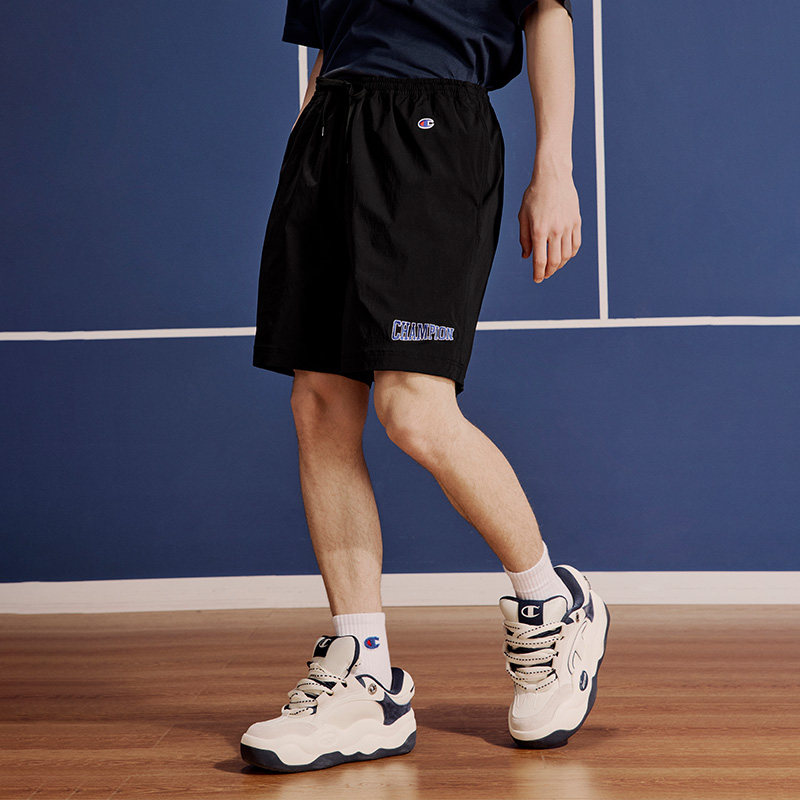 Champion冠军短裤男夏季纯色刺绣logo运动五分裤休闲透气裤子女潮,淘宝优惠券,粉丝福利购,淘宝优惠卷