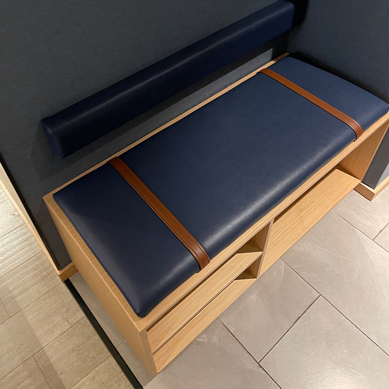 快捷酒店宾馆公寓行李架简约免漆板旅馆民宿出租屋行李柜子边柜