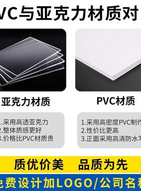 亚克力信息公告牌公示牌栏定制