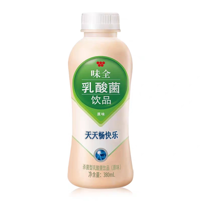 味全乳酸菌380ml*15瓶4瓶整箱原味草莓水蜜桃酸奶饮料早餐奶活性-图0