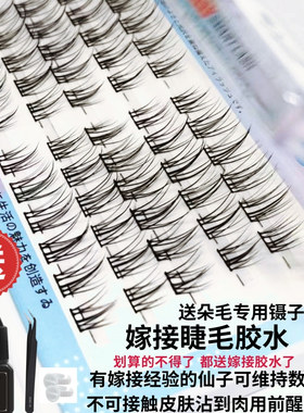 懒人太阳花假睫毛自然仿真