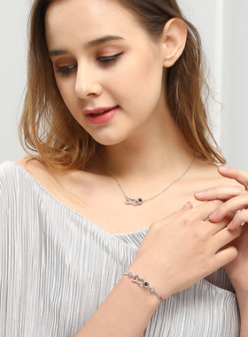 我爱你生日圣诞节礼物手链定制