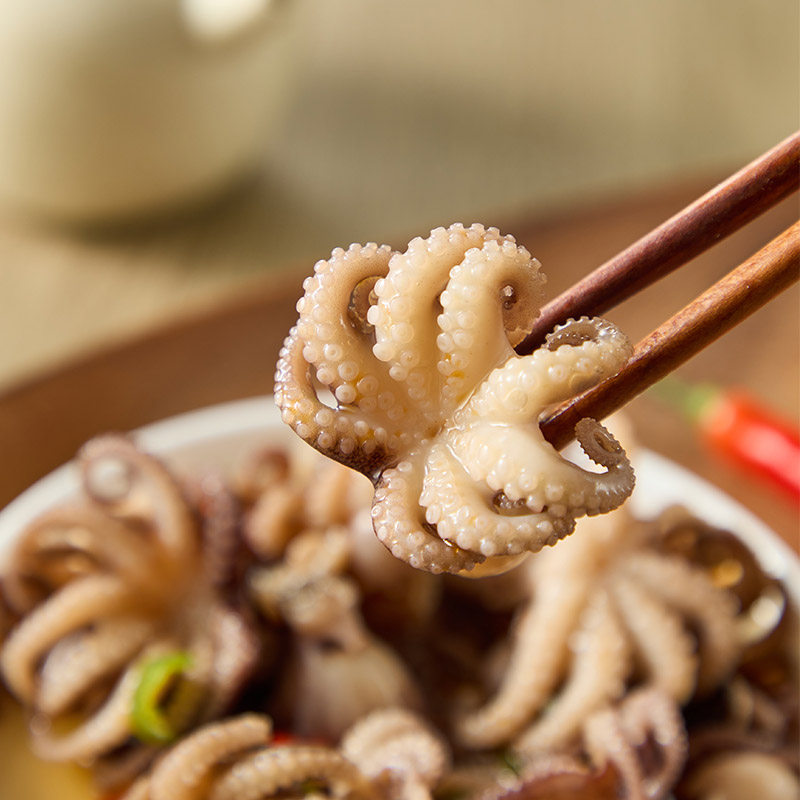 洋琪【捞汁系列】爽口鲜辣捞汁八爪鱼200g夏日佐酒小菜夜宵食品,淘宝优惠券,粉丝福利购,淘宝优惠卷