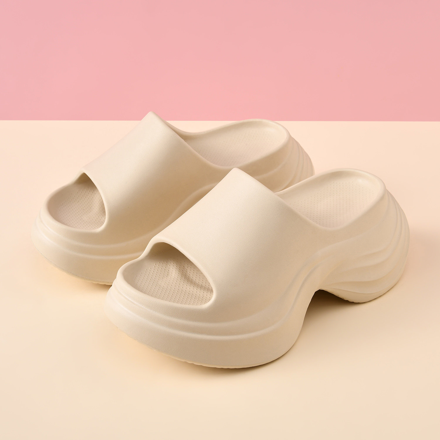 厚底拖鞋女士新款室内居家防滑软底增高凉拖女时尚沙滩一字拖凉鞋,淘宝优惠券,粉丝福利购,淘宝优惠卷